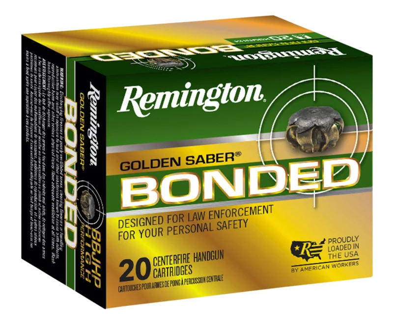 Remington Golden Saber Bonded .40 S&W 180 gr BJHP 20rd box image