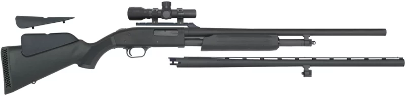 Mossberg 500 Field/Deer 20ga combo with 26" vent rib and 24" rifled barrel and Dead Ringer 2.5x20 scope