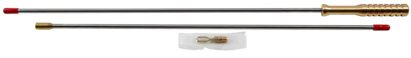 Pro-Shot 36 inch two-piece shotgun cleaning rod with brass patch holder and storage tube