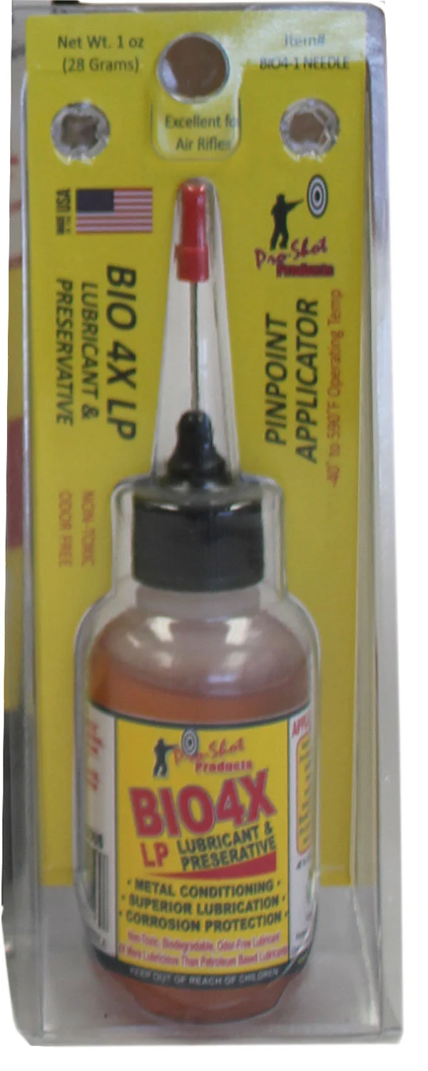 Pro-Shot Bio 4x 1 oz needle oiler gun oil bottle