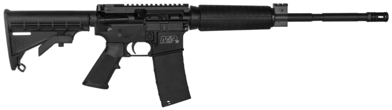 Smith & Wesson M&P15 LE Optic Ready 16-inch .223/5.56 NATO rifle with black Armornite finish