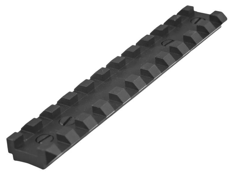 Ruger 10/22 Picatinny rail scope base black anodized steel 4.62 inch
