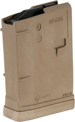 MFT 10-round AR-15 magazine .223/5.56 NATO Flat Dark Earth polymer