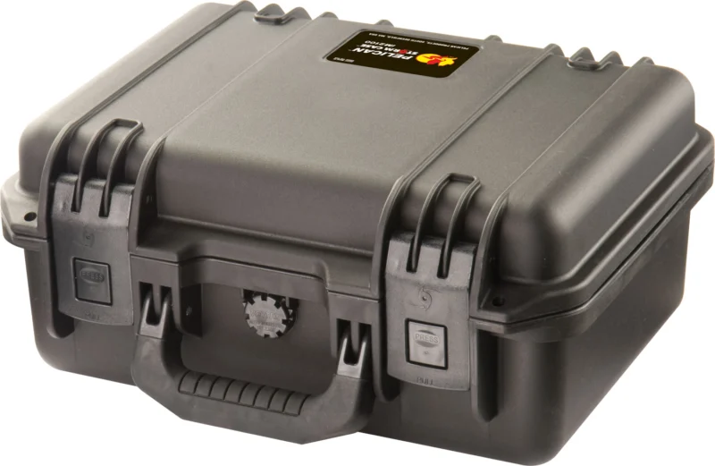 Pelican iM2100 Storm medium pistol case in black HPX Resin with foam interior