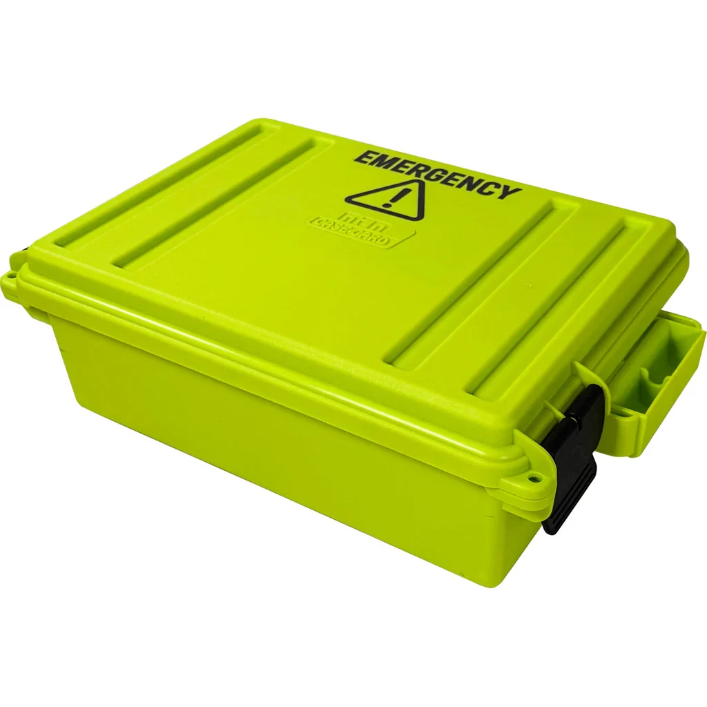 MTM Emergency Box 3 water-resistant emergency storage box 19 x 15.75 x 5.25 in