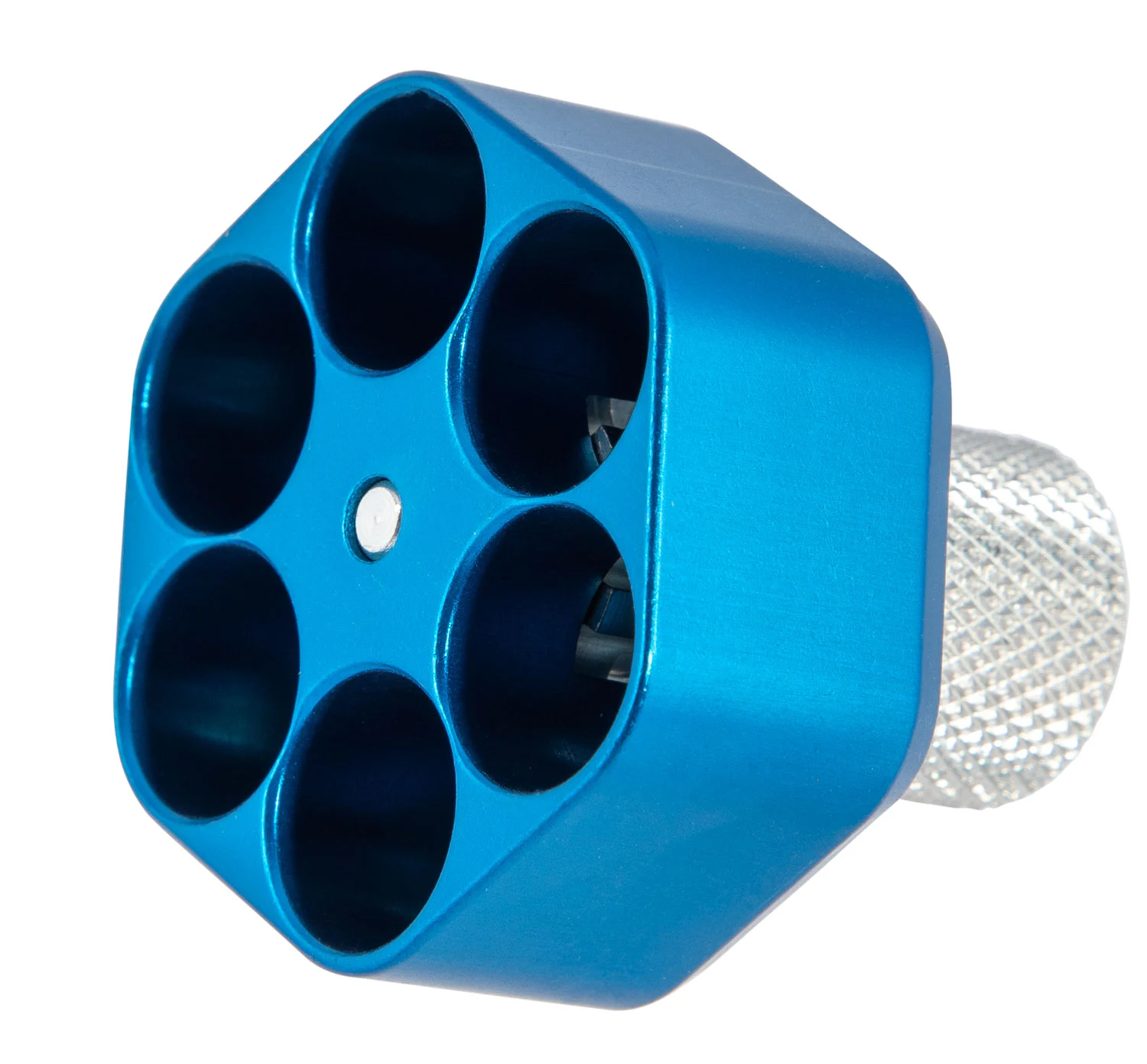 Pachmayr Competition aluminum speedloader for S&W N-Frame, 6-shot, blue finish