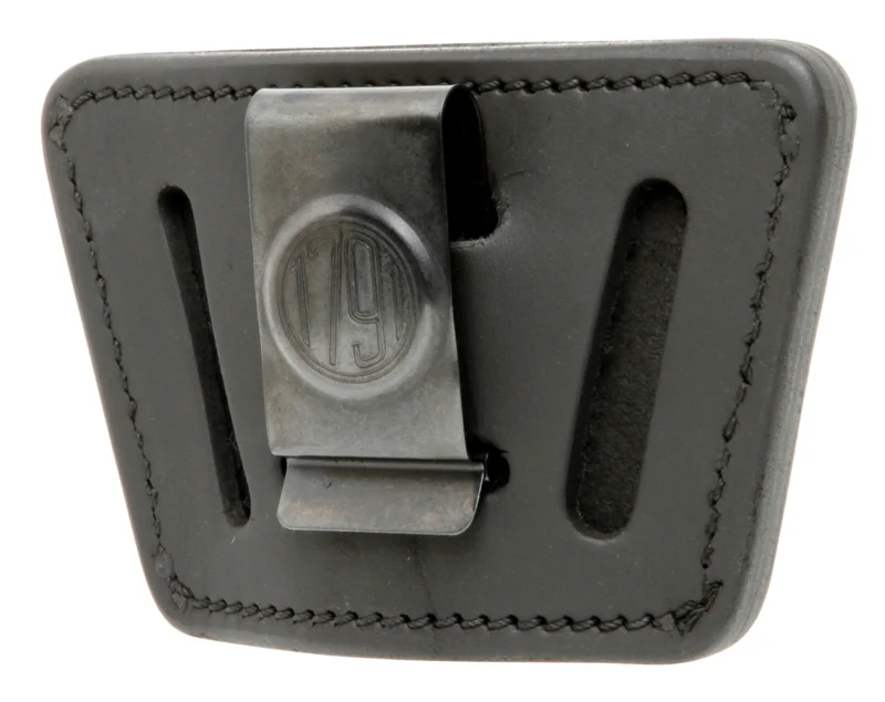 1791 Gunleather Universal IWB/OWB Stealth Small Ambidextrous Black Leather Holster
