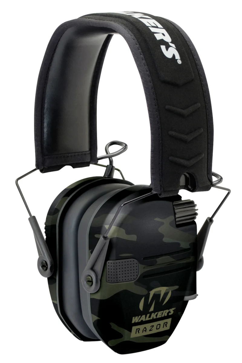 Walkers Razor Slim electronic earmuff Multi-Cam Black 23 dB NRR