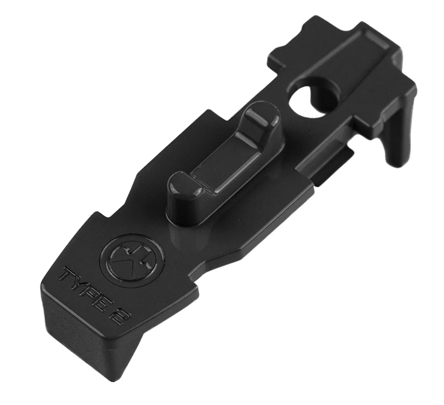 Magpul Tactile Lock-Plate Type 2 Black for PMAG 10/20/30 GEN M3 floor plates, 5 pack