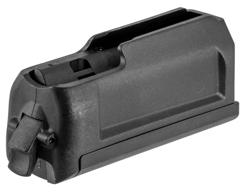 Ruger American 4-round rotary magazine black polymer multi-caliber fit .308 6.5 6mm .243 7mm-08