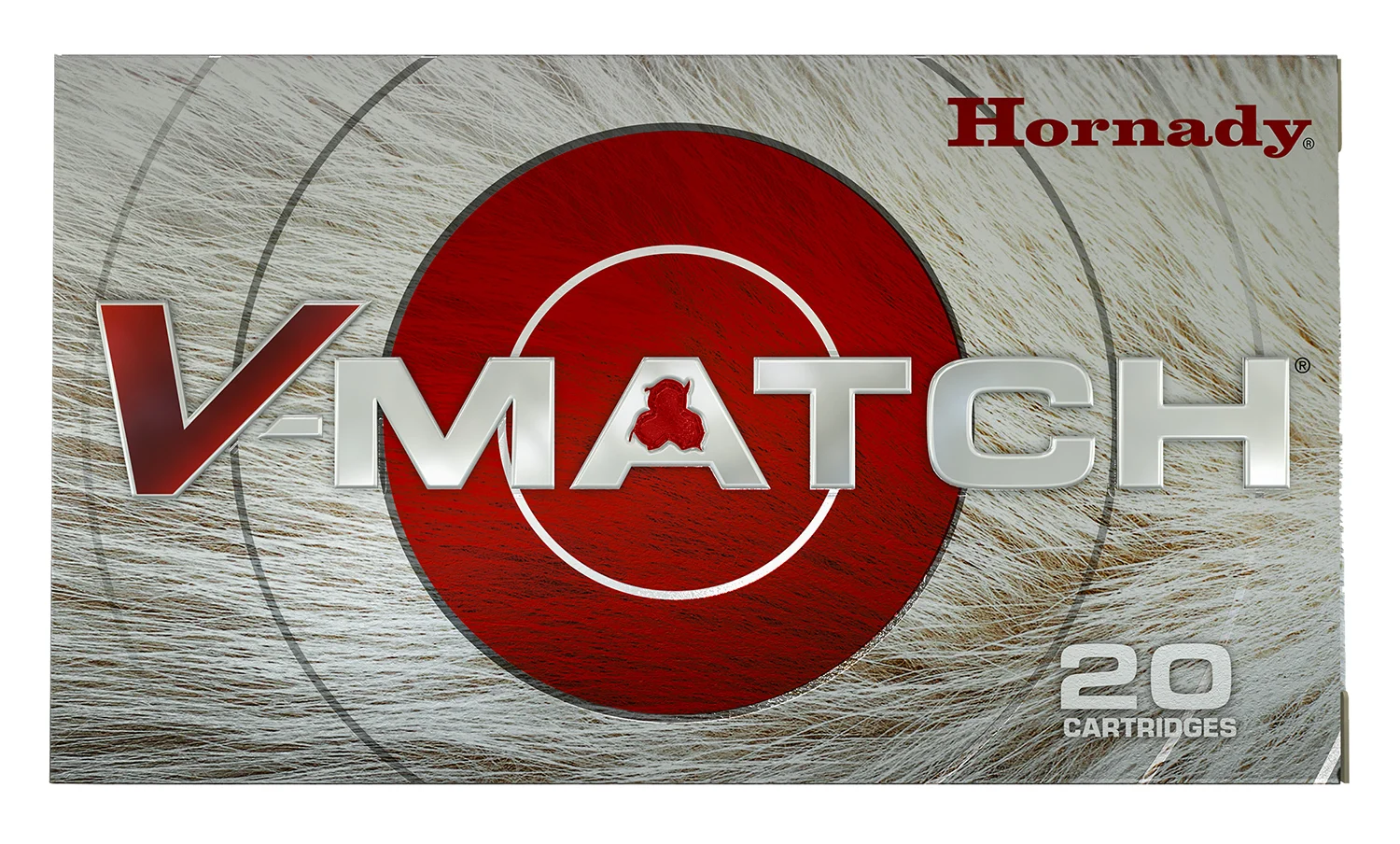 Hornady V-Match 25 Creedmoor 95 gr ELD-VT ammunition, 20-round box