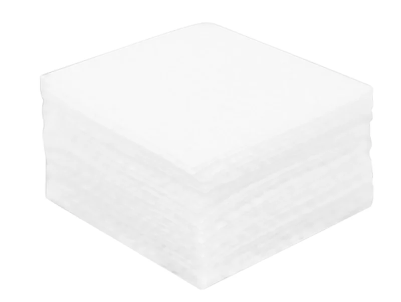 Birchwood Casey cleaning patches 1000 pack .22-.25 cal cotton cross-weave lint-free