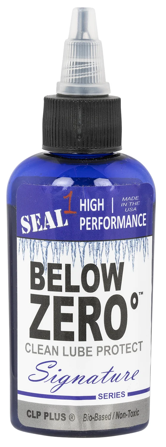 Seal 1 SLBZ2 Below Zero 2 oz precision squeeze bottle cleaner lubricant protectant for firearms