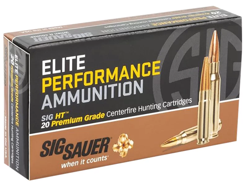 Sig Sauer Elite Copper .270 Winchester hunting ammunition product image
