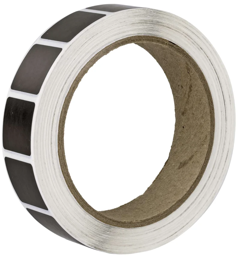 Action Target black 7/8 inch self-adhesive paper pasters roll