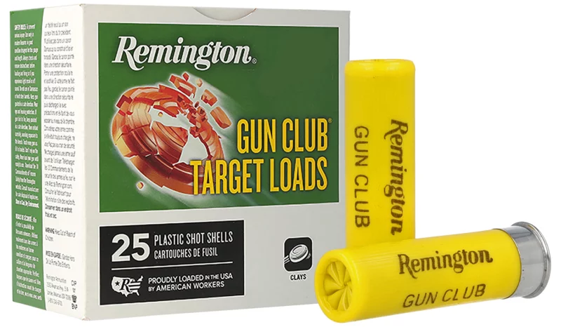 Remington Gun Club 20 Gauge 2-3/4in 7/8 oz #7.5 Shot 25 rounds box