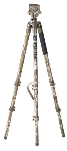 BOG DeathGrip Tripod Mossy Oak Bottomland camo aluminum 7-59 in adjustment