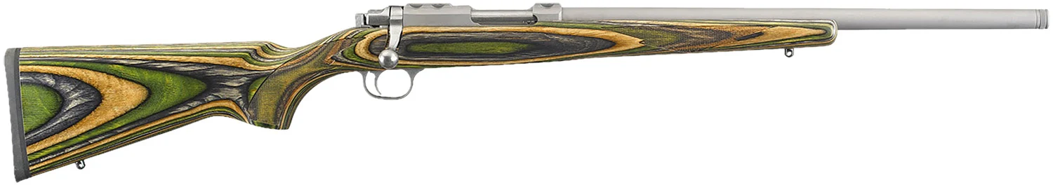 Ruger 77/17 .17 WSM 18.5" Threaded Stainless 6rd