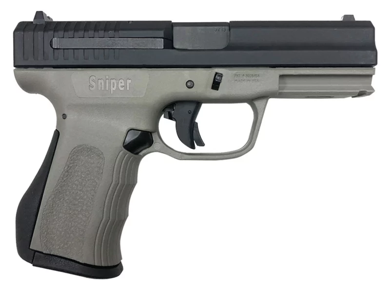 FMK Firearms 9C1 G2 9mm pistol 4-inch barrel dark gray polymer frame black slide