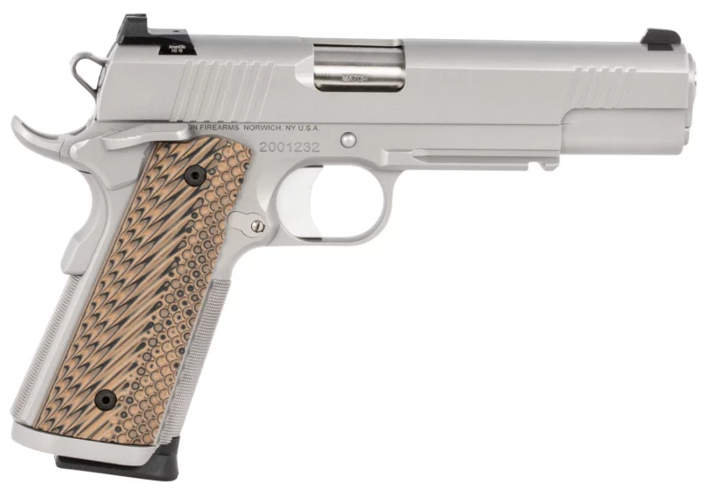 Dan Wesson Specialist 9mm 5-inch stainless 1911-style pistol with G10 grips