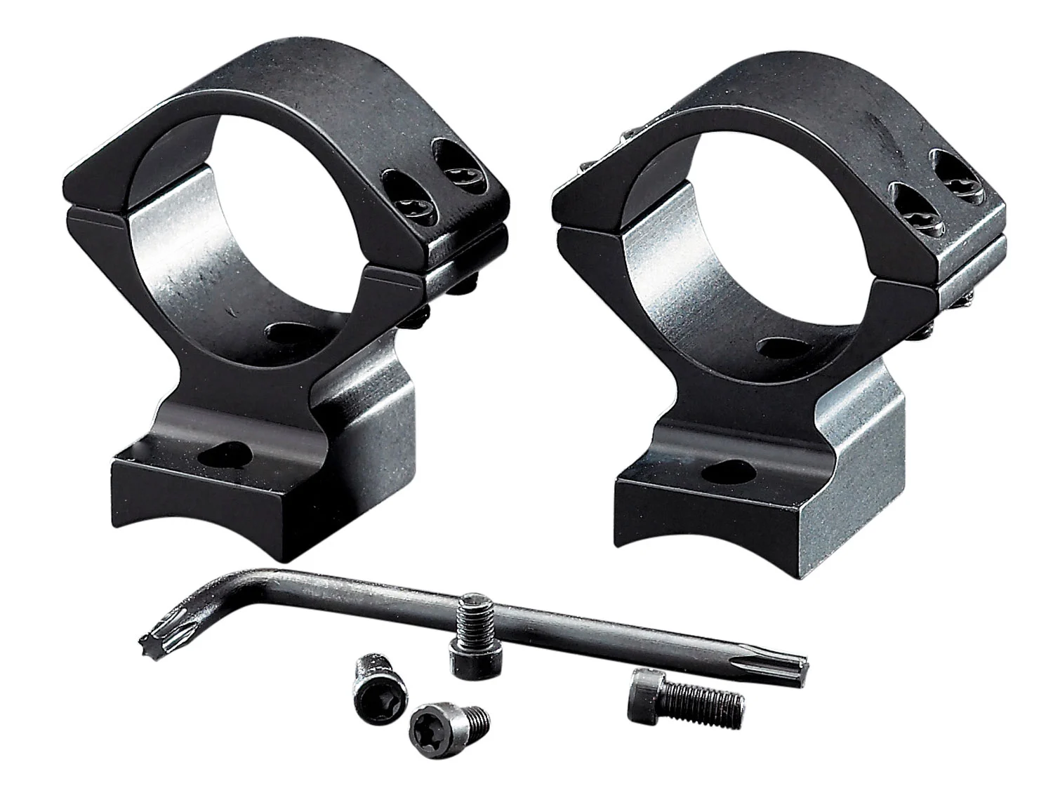 Browning 12671 BAR & BLR integrated 30mm medium scope mount rings matte black
