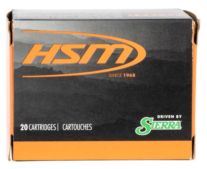 HSM Pro Pistol .44 Rem Mag 300 gr Jacketed Soft Point ammunition 20-round box