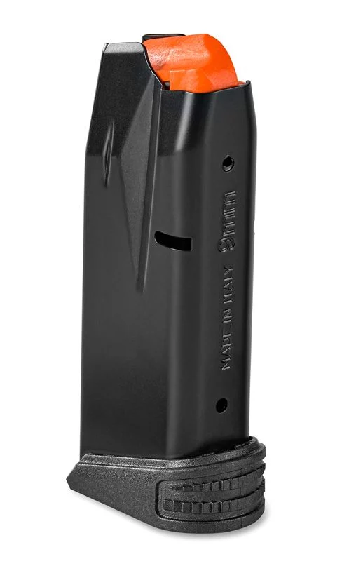 FN Reflex 9mm 10rd replacement magazine black steel flat baseplate