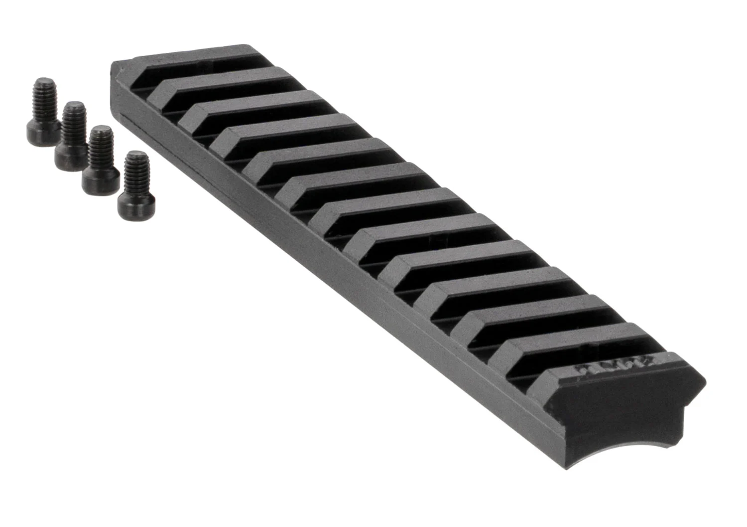 Ruger Precision Rimfire 0 MOA Picatinny rail scope base, 5.25 in hardcoat anodized aluminum