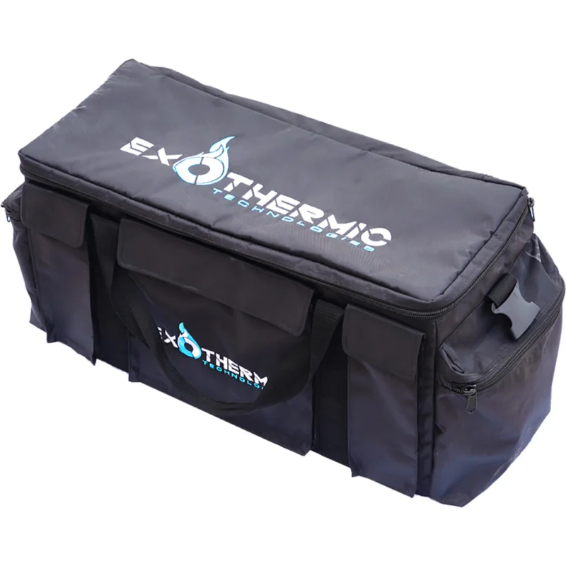 Exothermic Pulsefire Carry Bag Nylon Black with foam cutout and accessory pockets