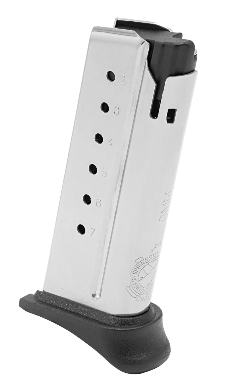 Springfield Armory XDS Mod.2 7-round stainless steel magazine with hook floor plate