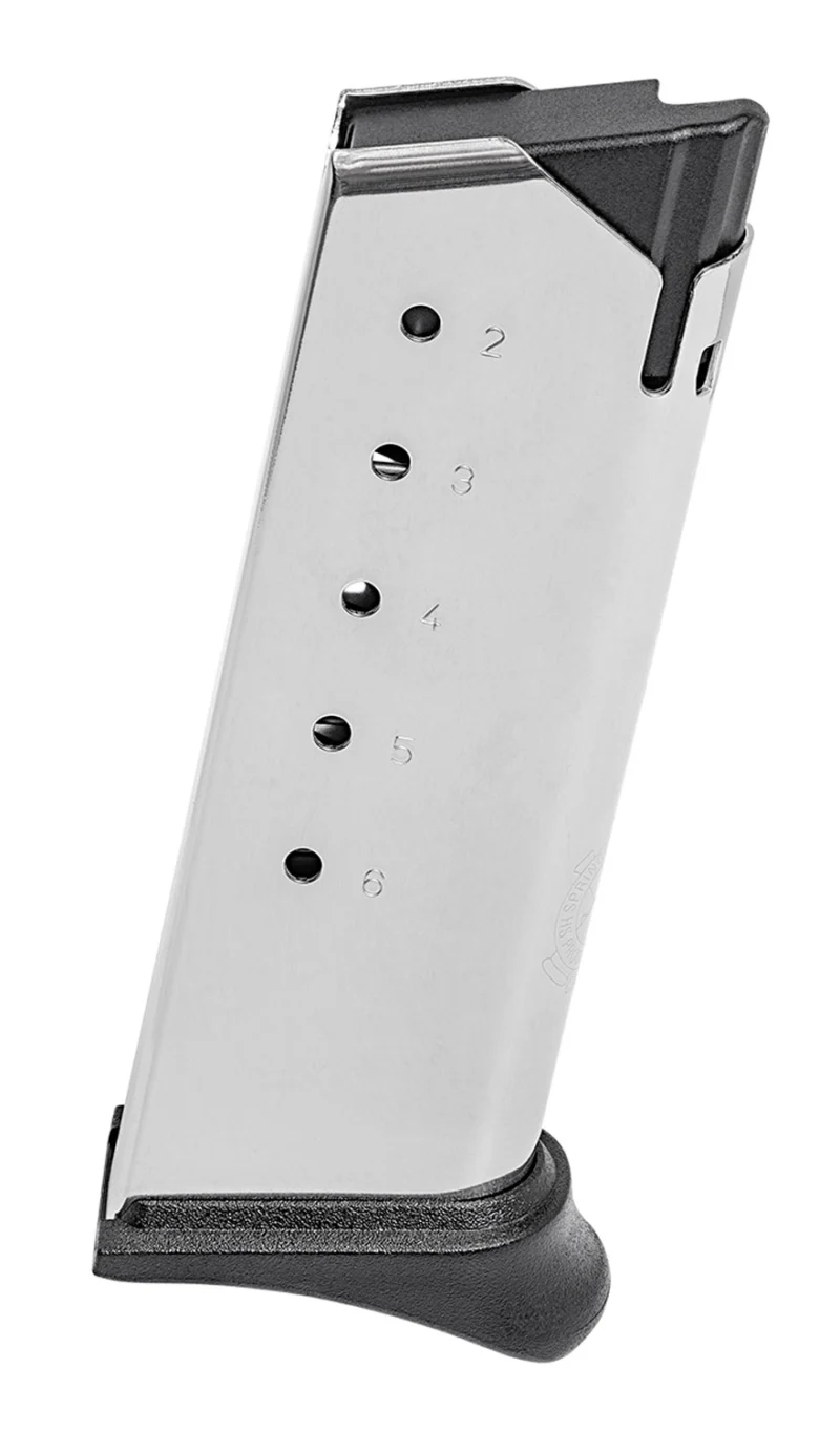 Springfield Armory XD-S Mod.2 6-round stainless magazine with hook floor plate