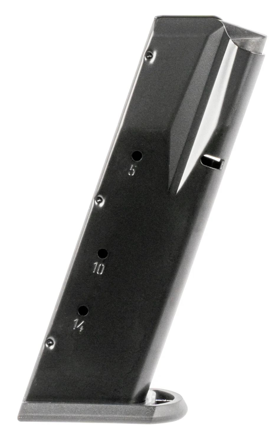 Mec-Gar 14-round .40 S&W magazine for Tanfoglio Witness Large Frame, blued carbon steel