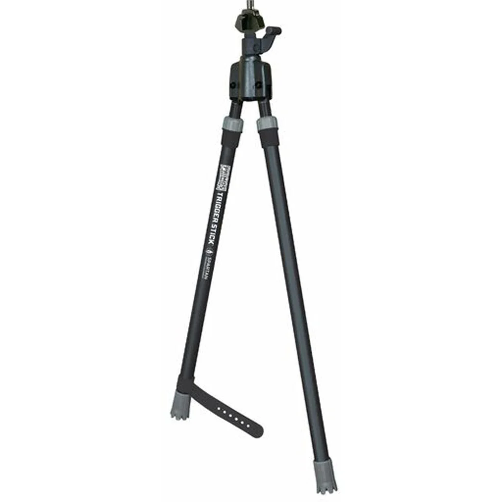 Primos Trigger Stick Bipod Medium 21.5-40 in black with Spartan magnetic attachment
