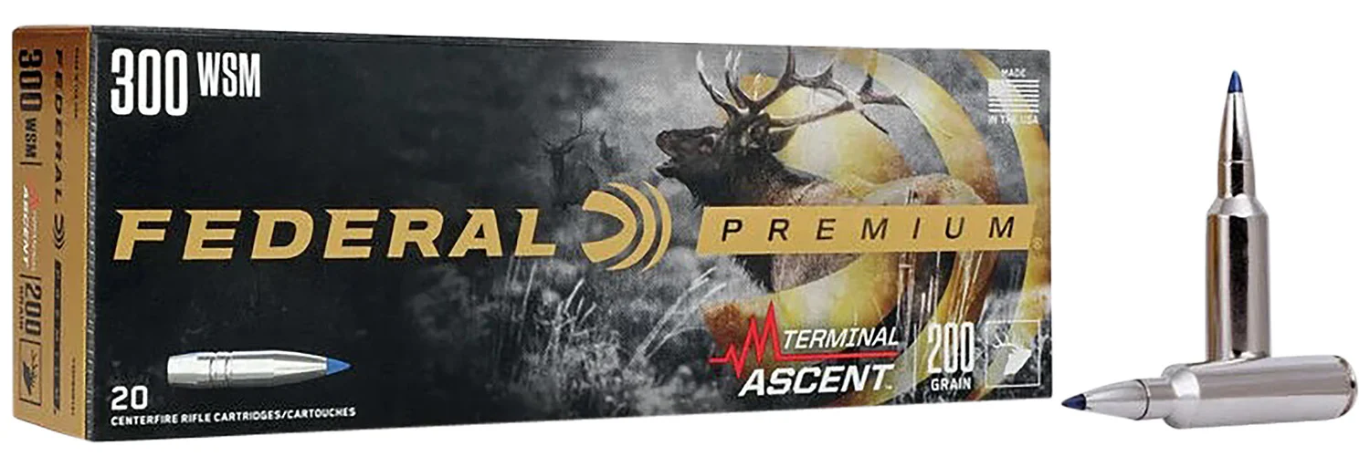 Federal Premium Terminal Ascent .300 WSM 200gr 20-round box