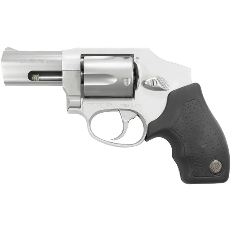 Taurus 850 .38 Special 3-inch stainless revolver, 5-round, black rubber grip