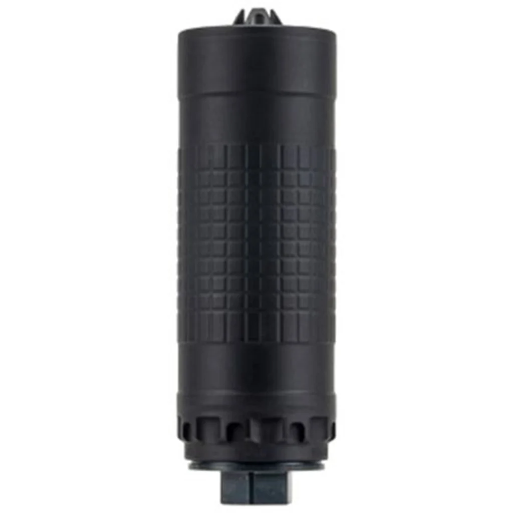 IWI IWS6K 6mm suppressor black 1/2x28 HUB+ mount 4.9in