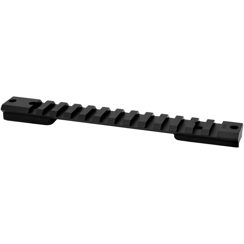 Warne Vapor Picatinny Rail 20 MOA matte black for Remington 700 long action