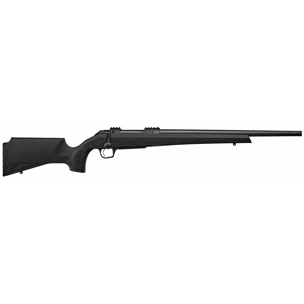 CZ-USA CZ 600 Plus Alpha bolt-action rifle with threaded barrel and black soft-touch synthetic stock
