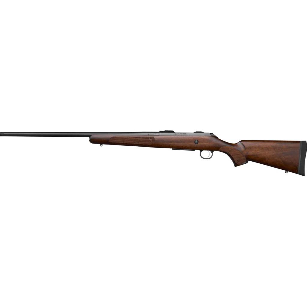 CZ 600 Plus American .30-06 24in walnut stock blued threaded barrel