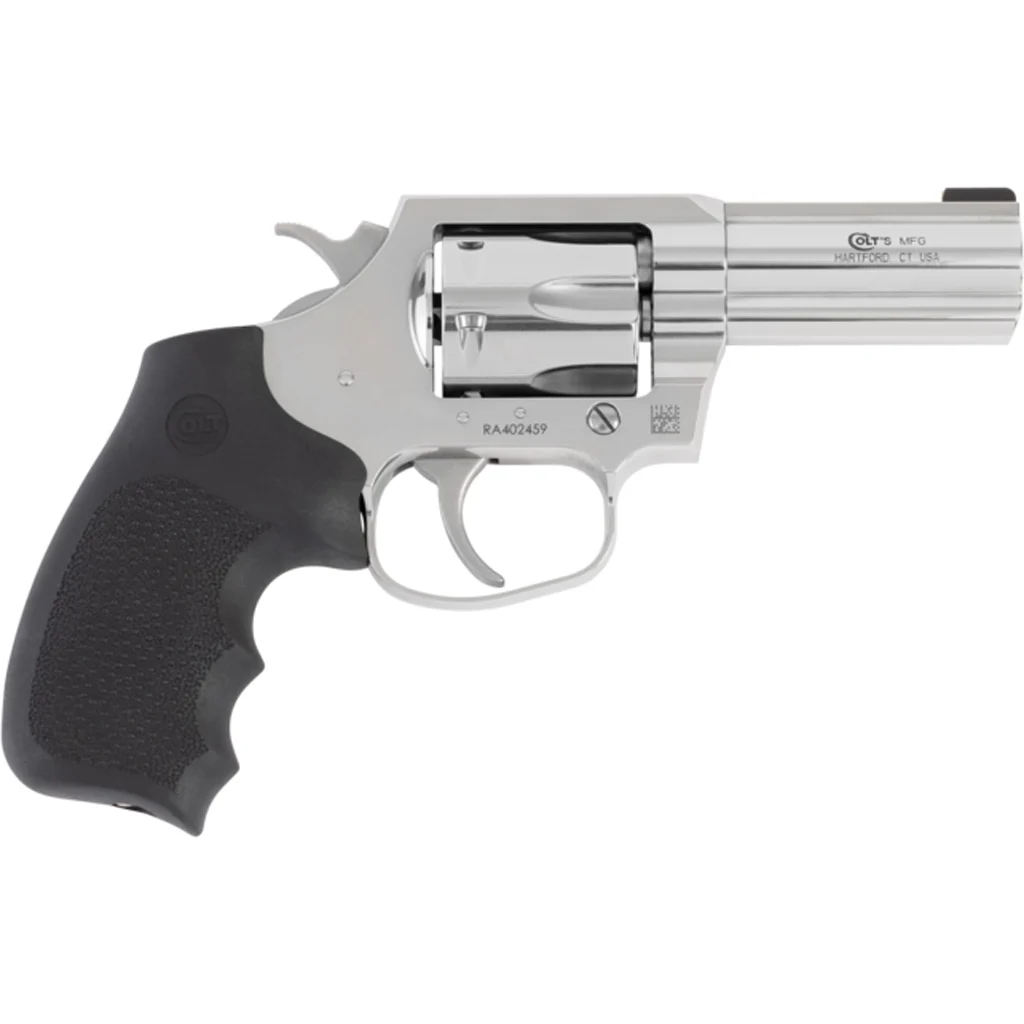 Colt King Cobra .357 Magnum stainless revolver with Hogue rubber grip