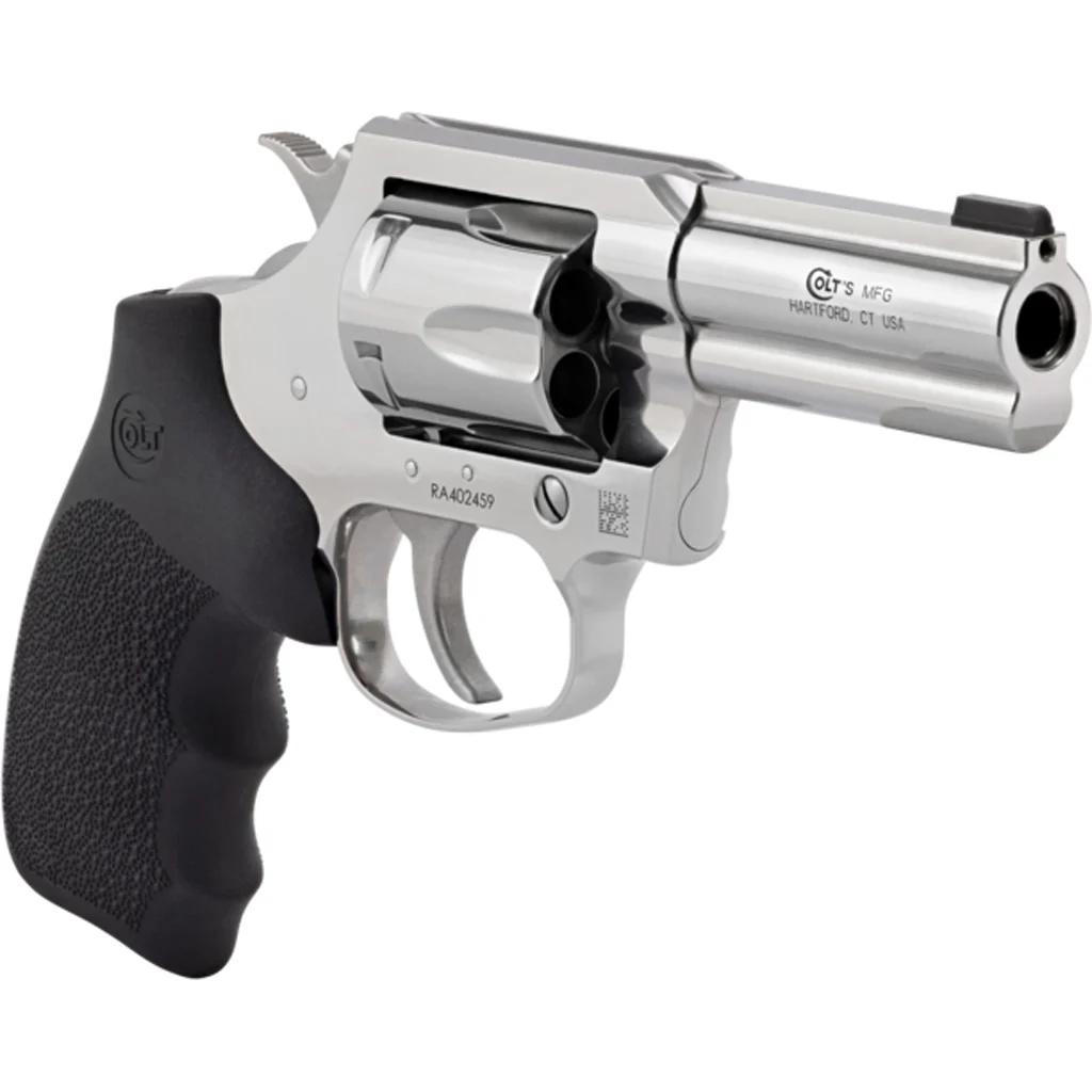 Colt King Cobra .357 Magnum stainless revolver with Hogue rubber grip