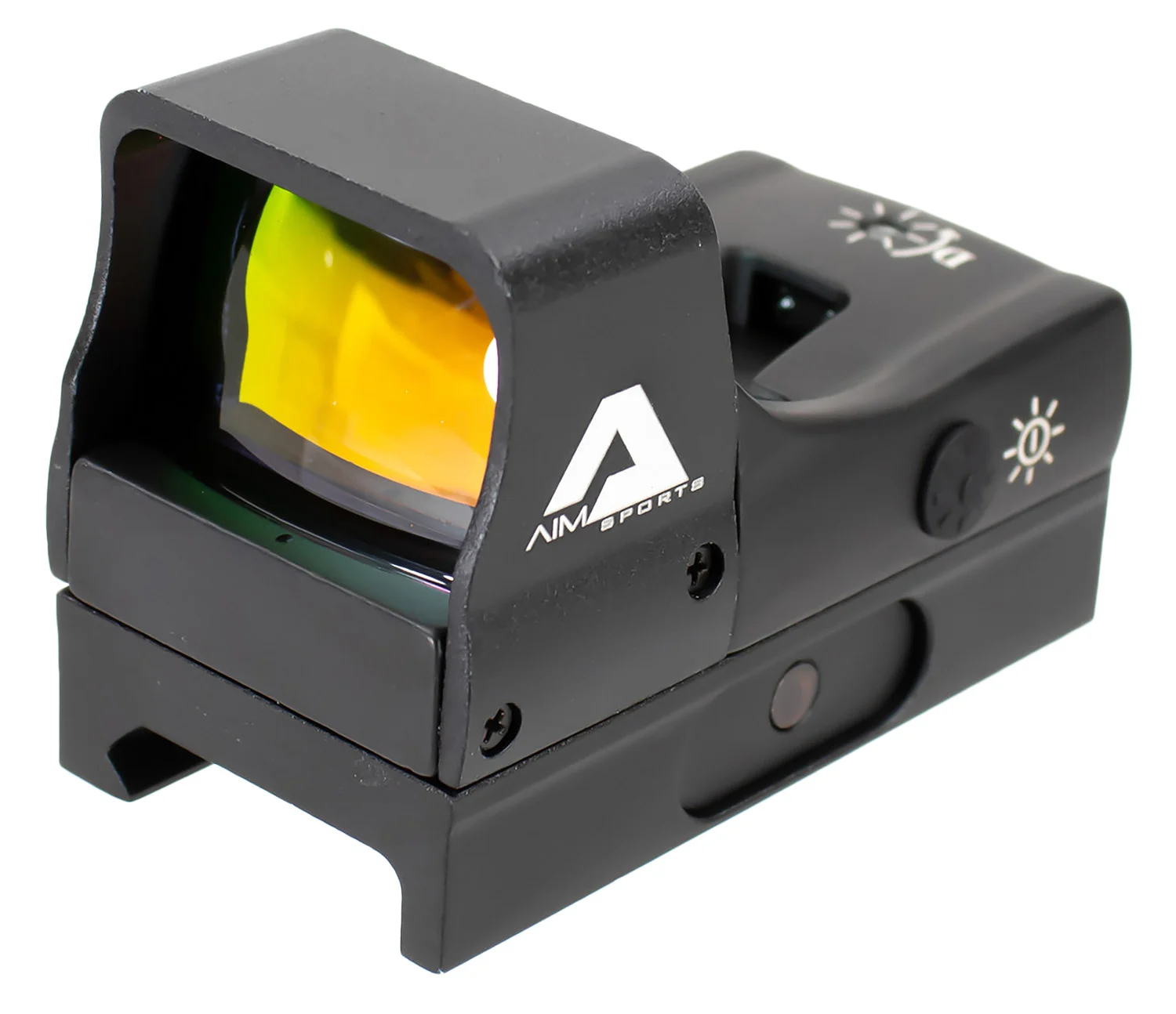 Aim Sports RT5C1 Compact Reflex Sight 1x27mm 3.5 MOA Red Dot Matte Black