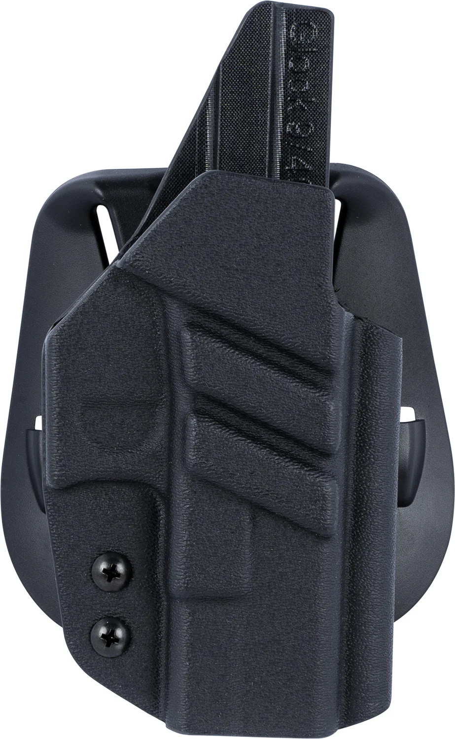 1791 Gunleather Tactical OWB Paddle Kydex Holster for Glock, right-hand, black