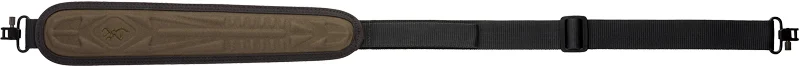 Browning Range Pro padded Cordura rifle sling in OD Green with metal swivels