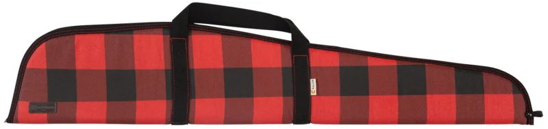 Heritage Cases Lakewood 46in rifle case in buffalo plaid canvas with foam padding