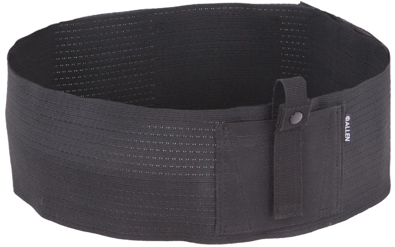 Allen Hideout Belly Band Holster black elastic fits 46-60 in waist XL-3XL