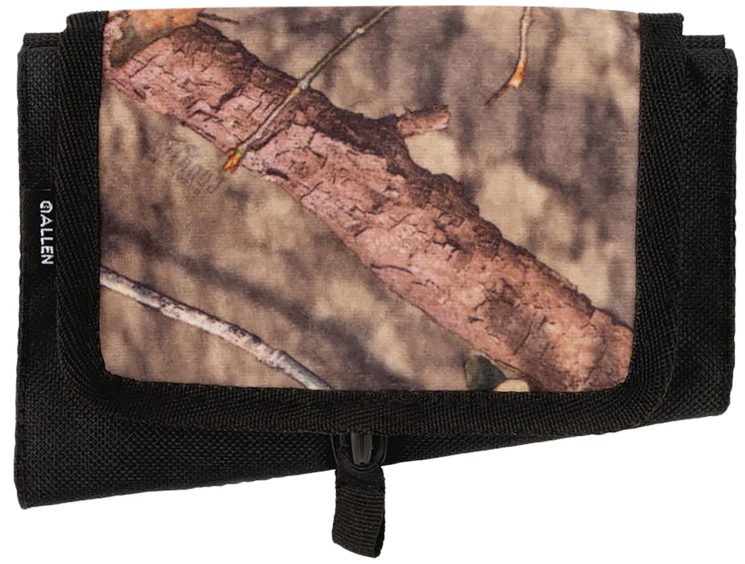 Allen rifle buttstock shell holder with cover in Mossy Oak Break-Up Country camo