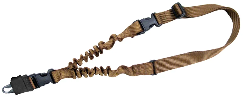 Tac Shield T6010CY single-point shock sling 1.25 inch Coyote Tan