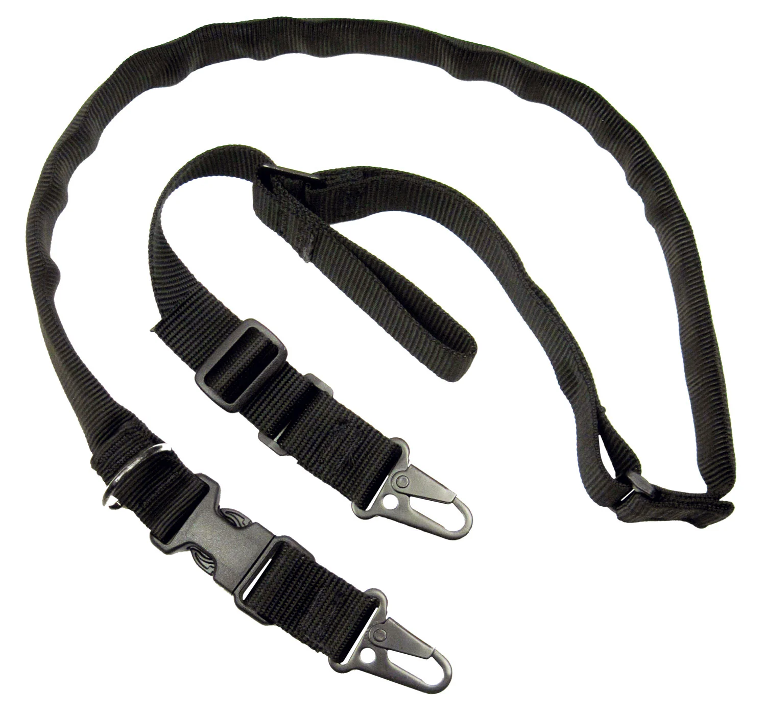 Tac Shield Warrior 2N1 padded rifle sling 1.25 inch swivel black