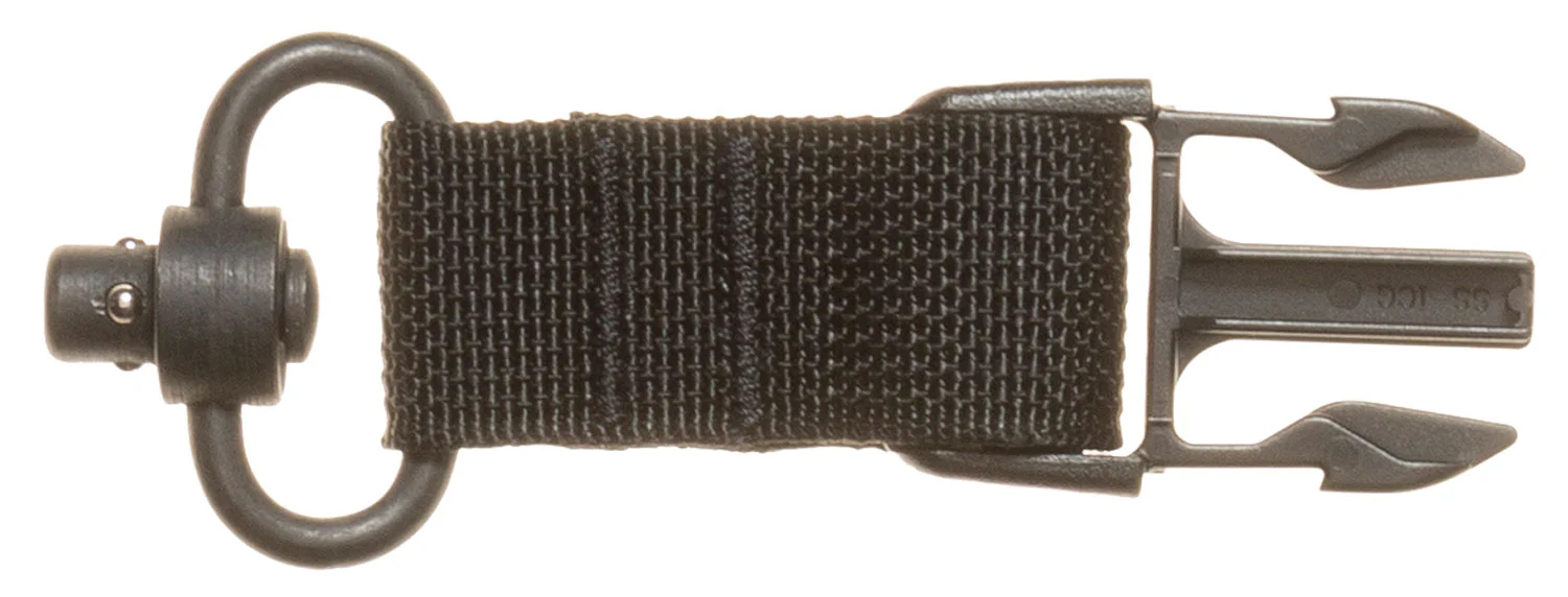Tac Shield QD Sling Attachment black Mil‑Spec webbing 1-1-4 inch